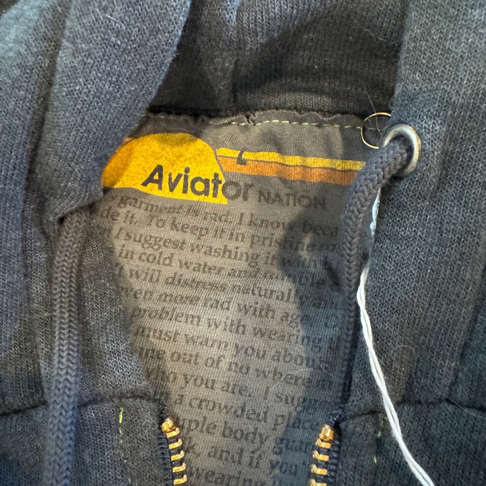 NWT…Aviator Nation Bolt Hoodie - Picture 3 of 6